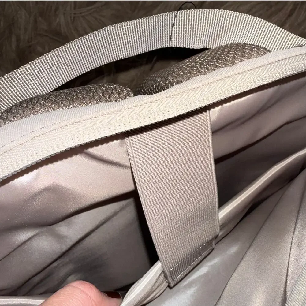 New Fabletics The Sleek Backpack Brutalist Khaki O/S